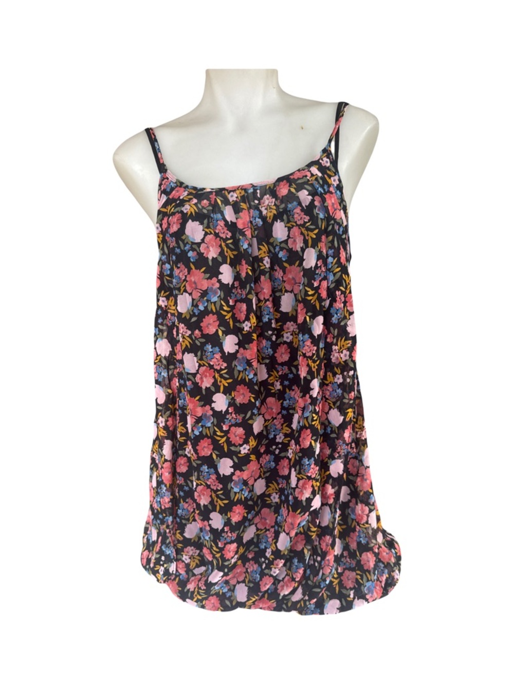 Zara Floral Spaghetti Strap dress M